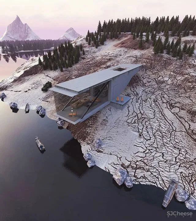 黑色别墅,如此好看!