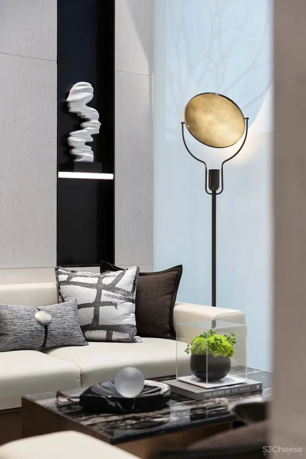 内敛雅致空间，集静美与灵动于一体！