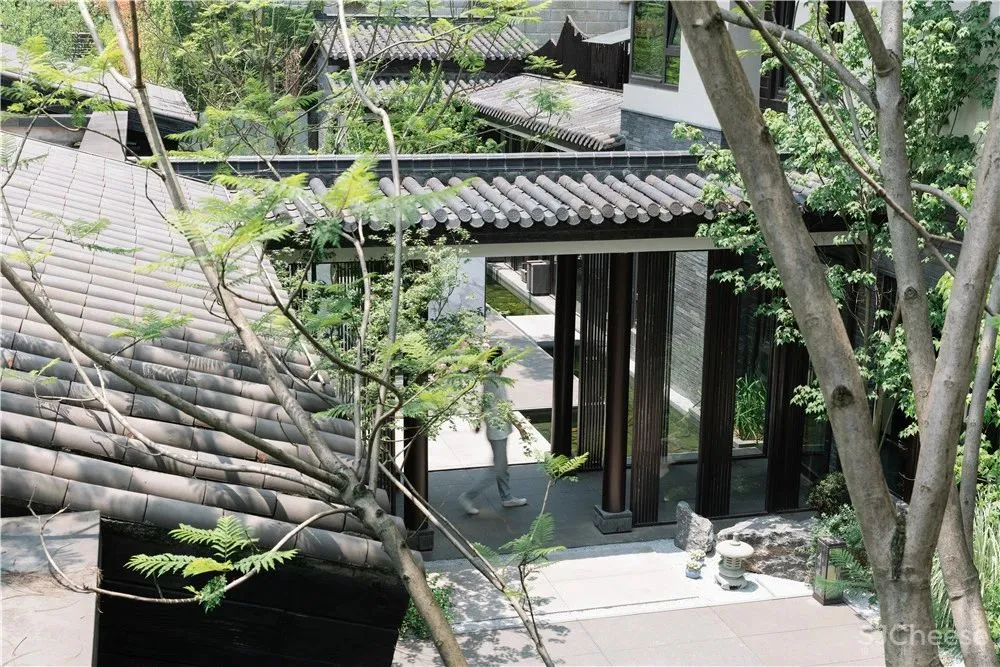 400㎡中西合璧带院子的美宅,养老度假两相宜,太羡慕了!