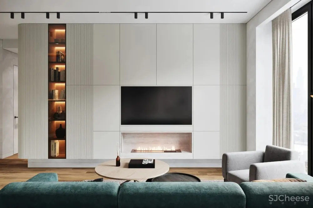 88㎡现代素雅,简单的,更有范!