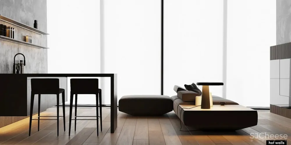 高级灰，满满的高级感 ！