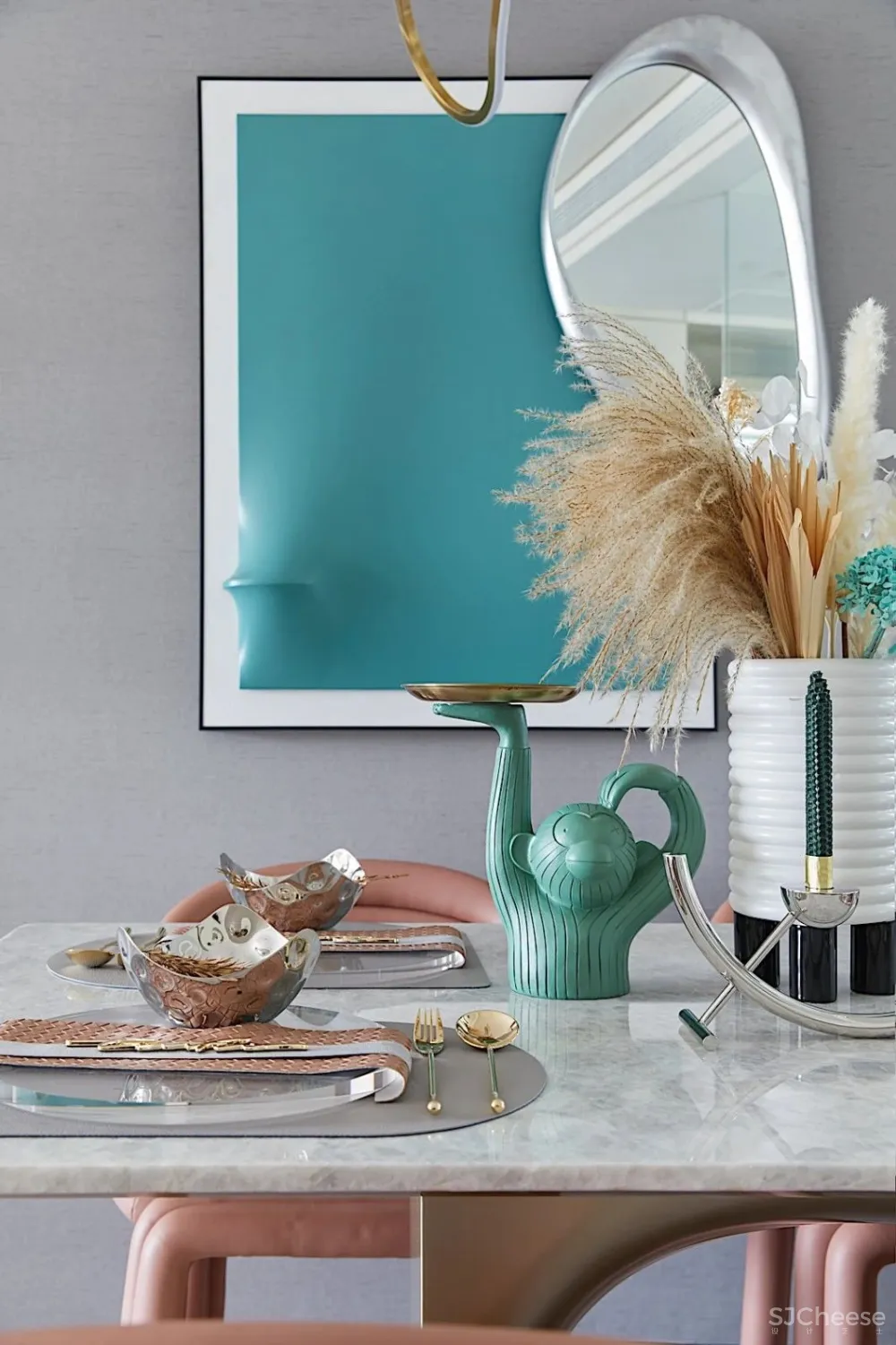 雅趣与轻奢之栖 , 108㎡华侨城滁州欢乐明湖•源庭样板间 飞视设计