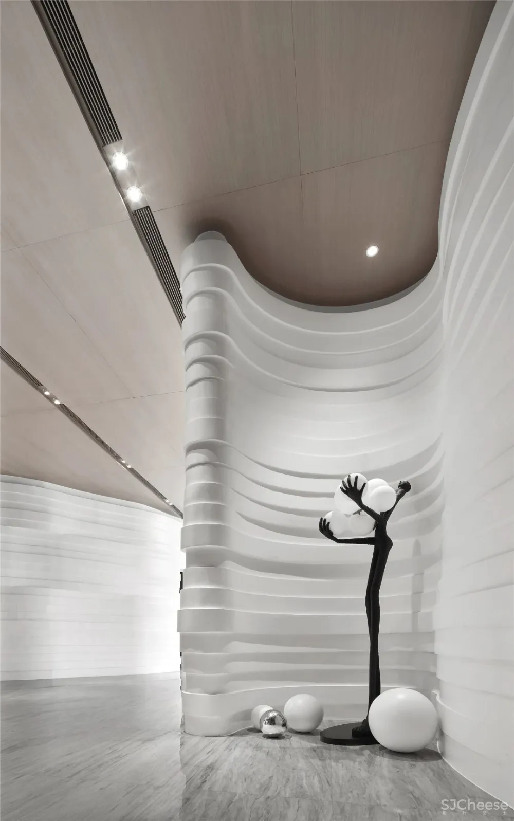 和谐韵律演绎售楼空间刚性之美 |EH DESIGN 易和