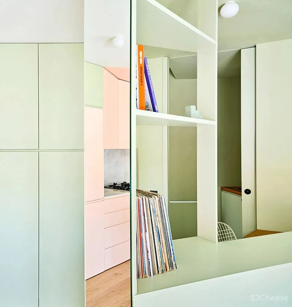 定制家具打造独特生活体验 PROVIDÈNCIA顶层公寓改造 AMOO