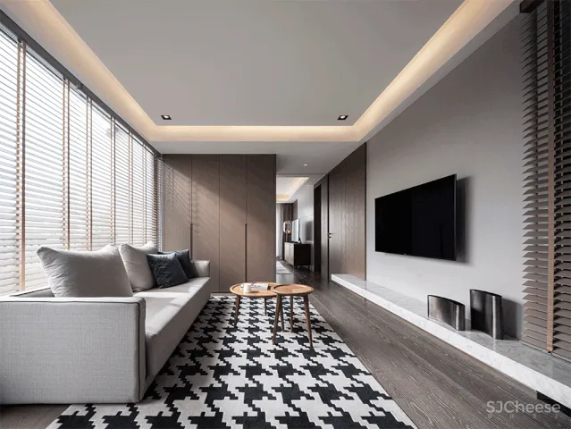 610㎡简约大宅,随心所欲的宁静与自由!