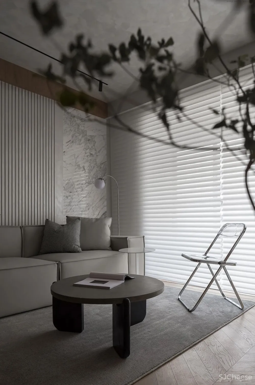 大理石 艺术漆,诠释质朴侘寂美学 观致设计