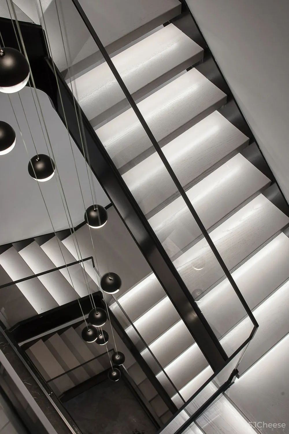 互动社交厅 大尺度起居套间,减压治愈的家 赫设计