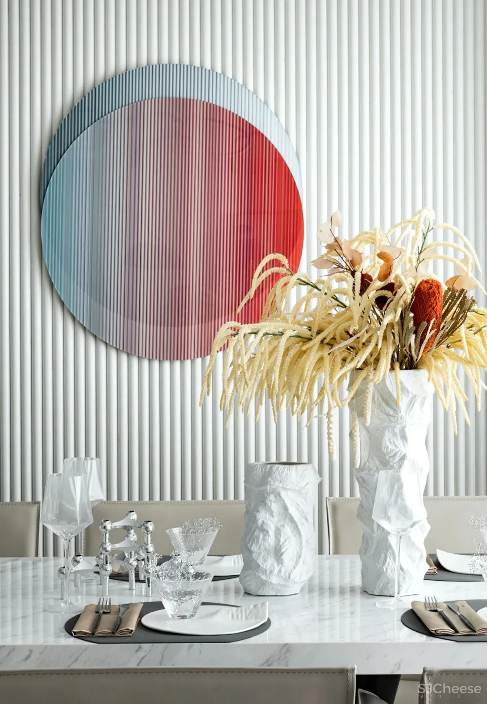 SHD山禾设计|泰安泰岳国风 以经典蓝缔造永恒的家