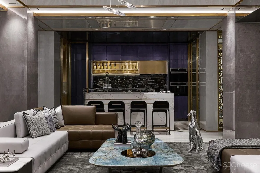 奢华别墅样板间，注入现代生活的美感！