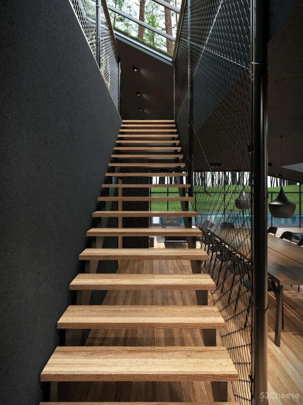 黑色别墅,如此好看!