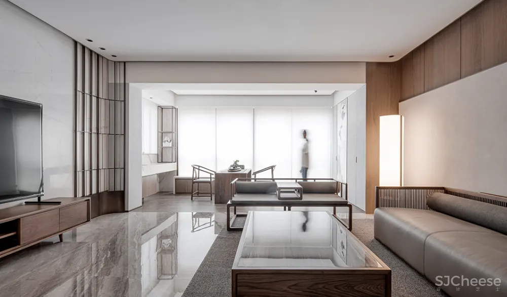 235㎡极简中式,越少越高级!