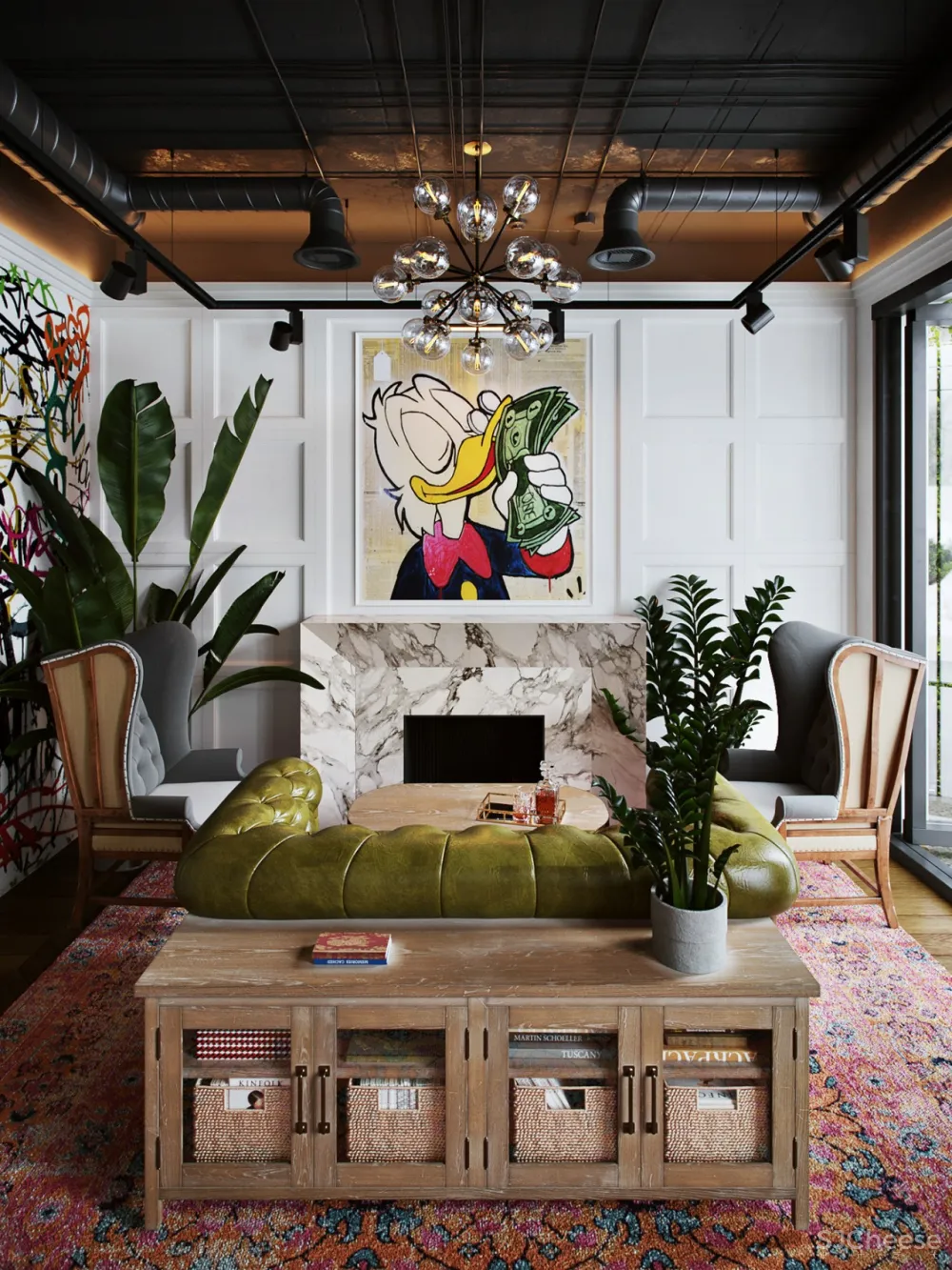 88㎡现代素雅,简单的,更有范!