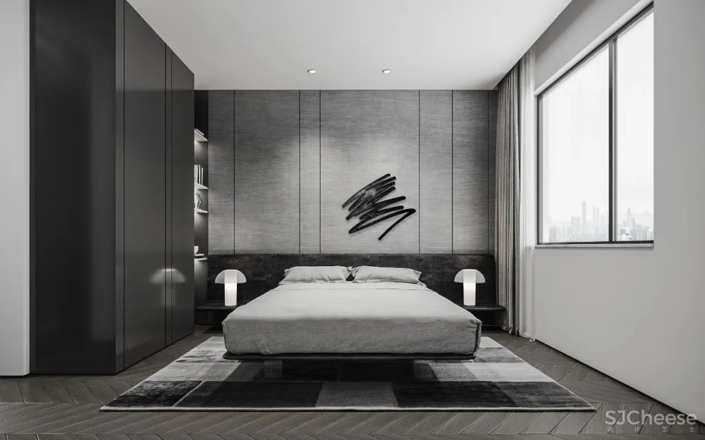 忱意设计:260㎡ 意式极简风叠墅,还原设计本真