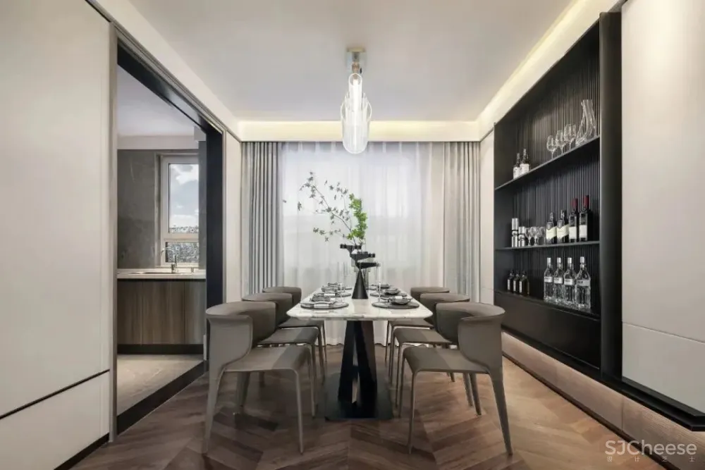 138㎡-161㎡精奢样板间，诠释美好生活该有的样子 岳蒙设计