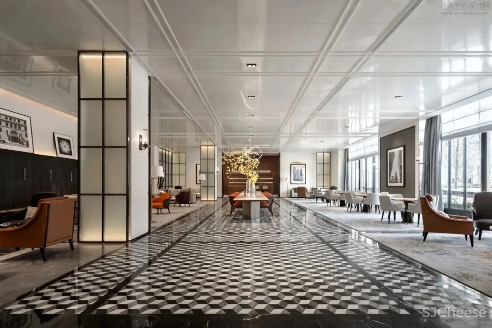 李益中空间设计丨万科·金域缇香售楼中心