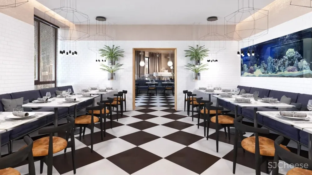 轻奢之美 丨一个空间,两个方案