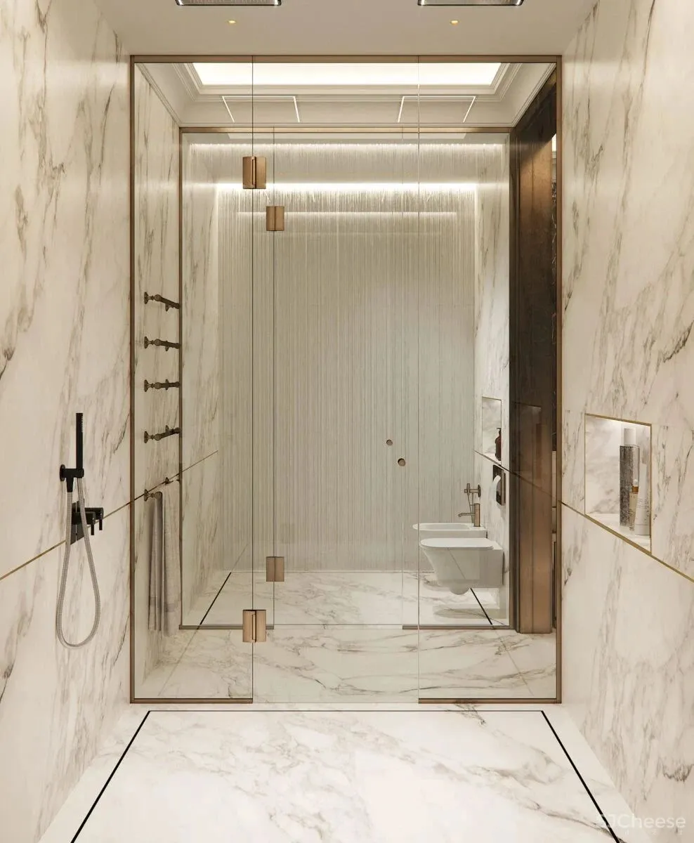 600㎡迪拜大别墅,让人无限向往的简奢之家!