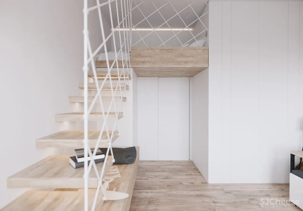 这样设计 LOFT,好看又省空间!