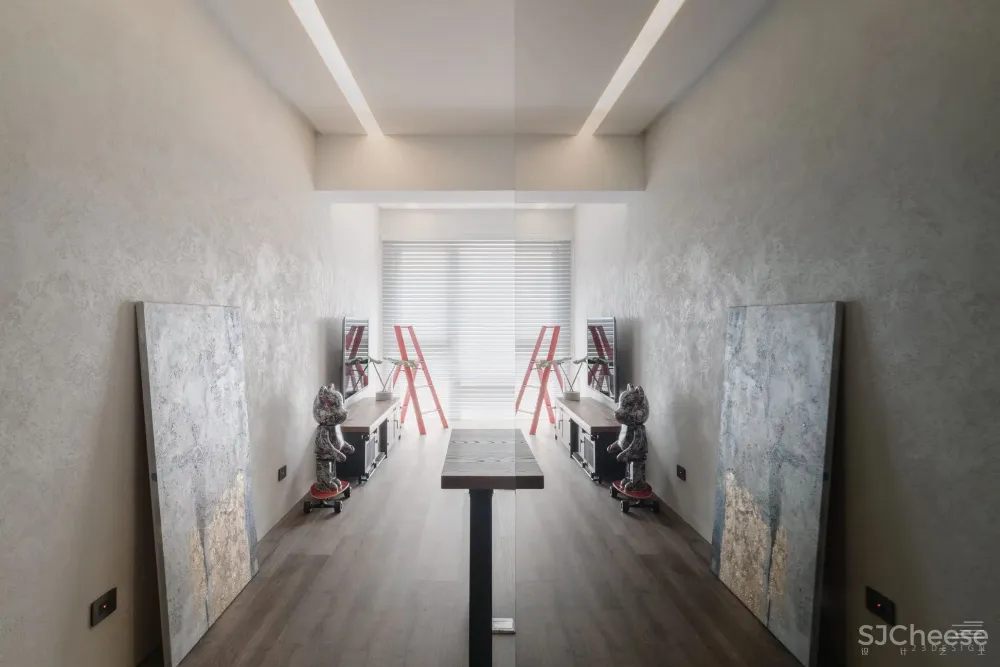 工业风灰调公寓，自由弹性空间