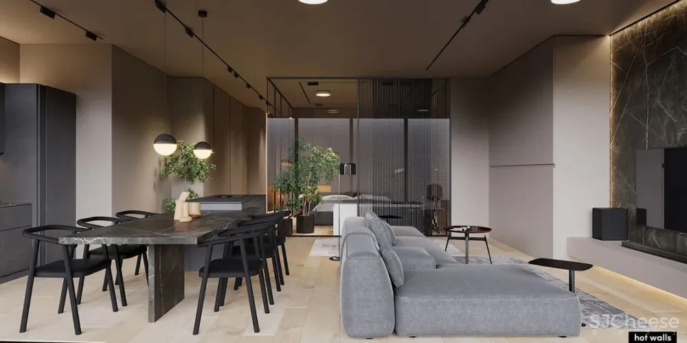 高级灰，满满的高级感 ！