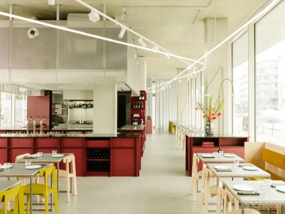 RESTAURANT REMI IN BERLIN BY ESTER BRUZKUS ARCHITEKTEN.