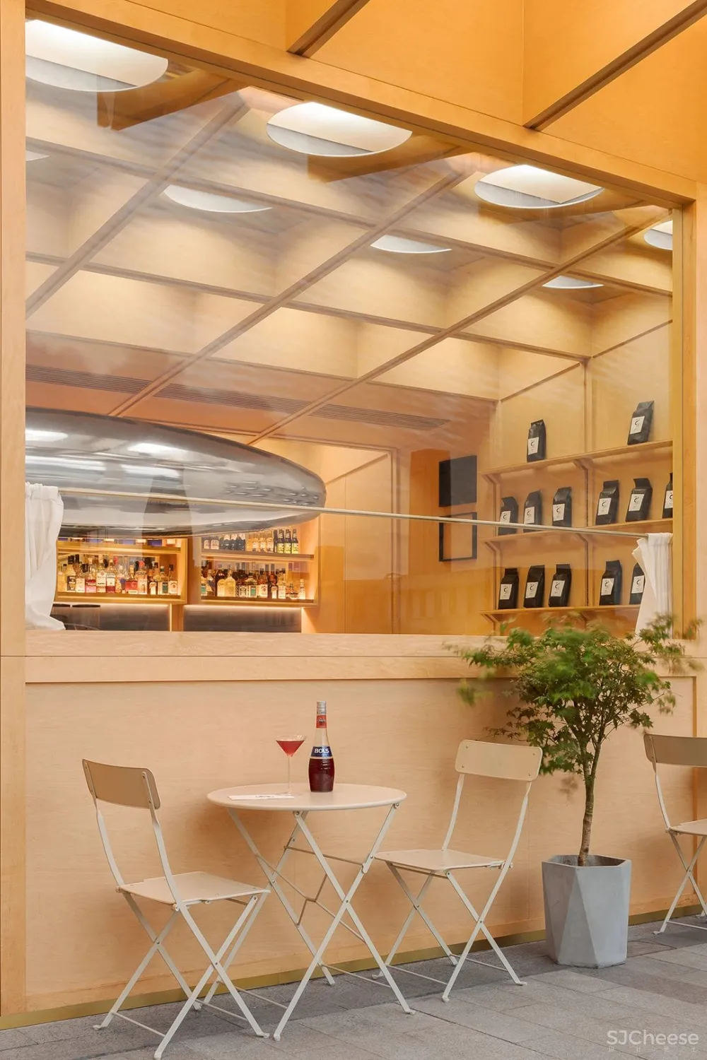 万社设计 飘浮在空中的廊桥