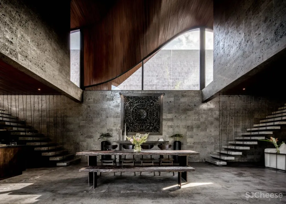 Alexis Dornier 新作 “起伏”私宅,坐拥巴厘岛浪漫景色