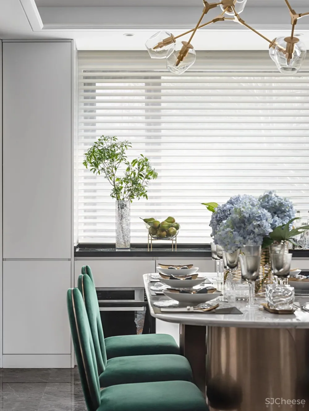 伶居设计:396㎡温雅艺术大宅,舒意生活,比诗浪漫!