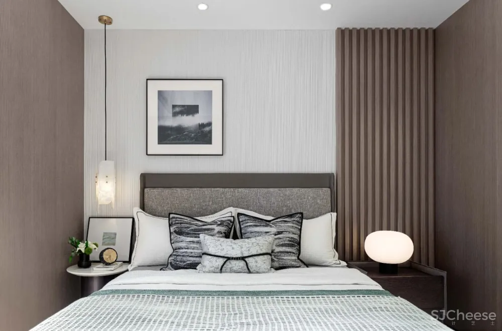 GND恩嘉设计·新作 87㎡ - 92㎡现代轻奢样板间