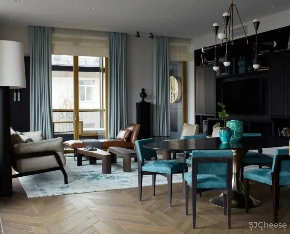 俄罗斯非凡质感住宅 Sisters Design