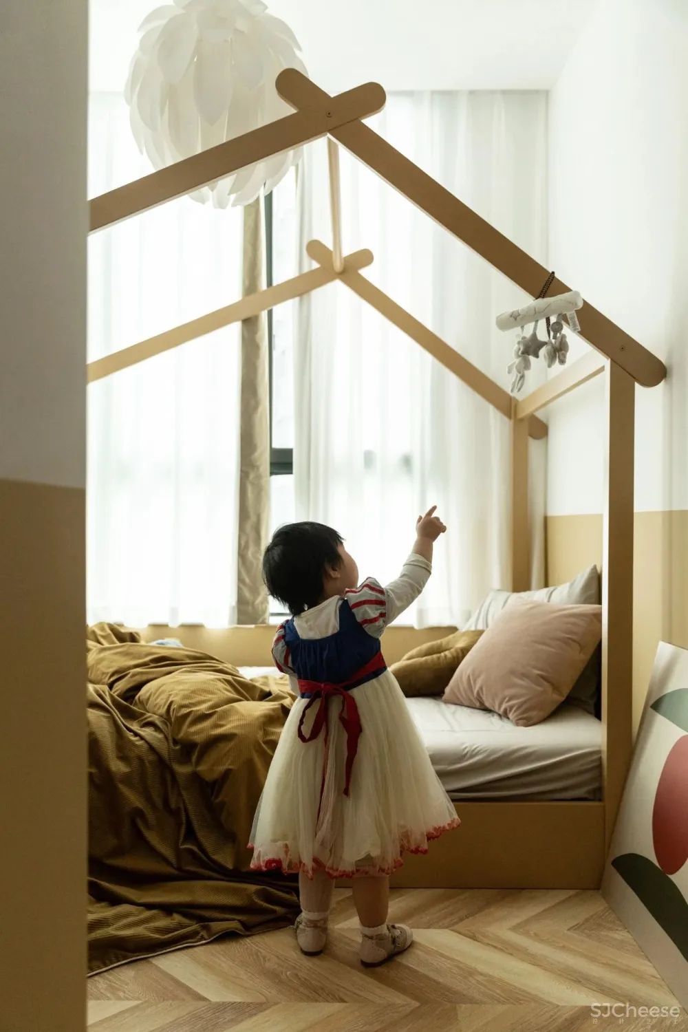 93m²二手房重塑！大胆挑战美妆界“脏橘色”！网友：真的美翻了！