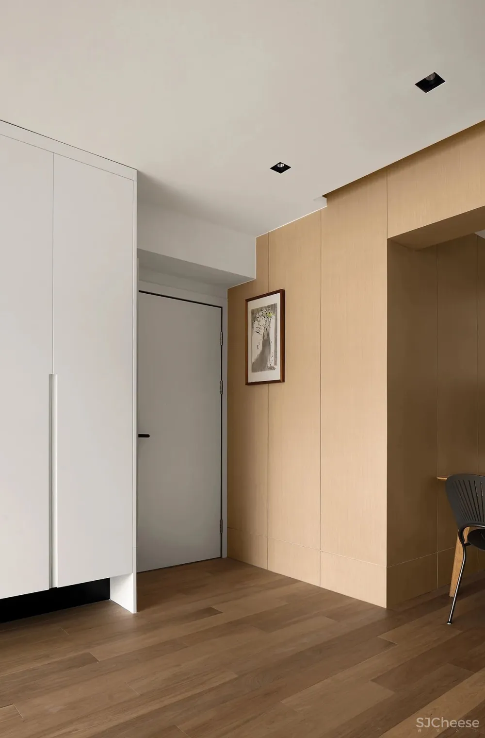 二胎之家的76㎡两居室,客厅竟看上去空无一物,简约舒适、收纳超多……