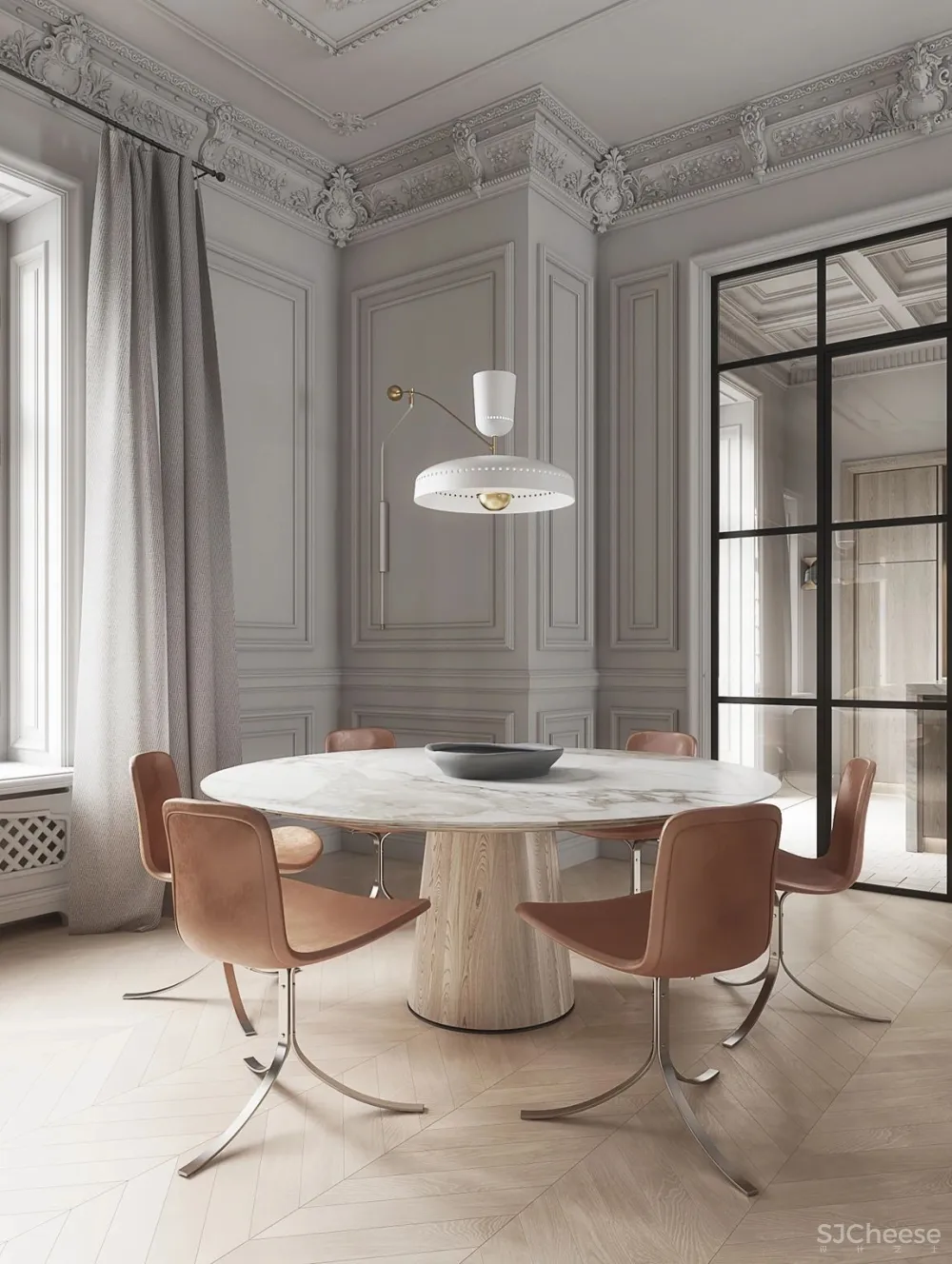 华而不奢当代艺术糅合欧式经典