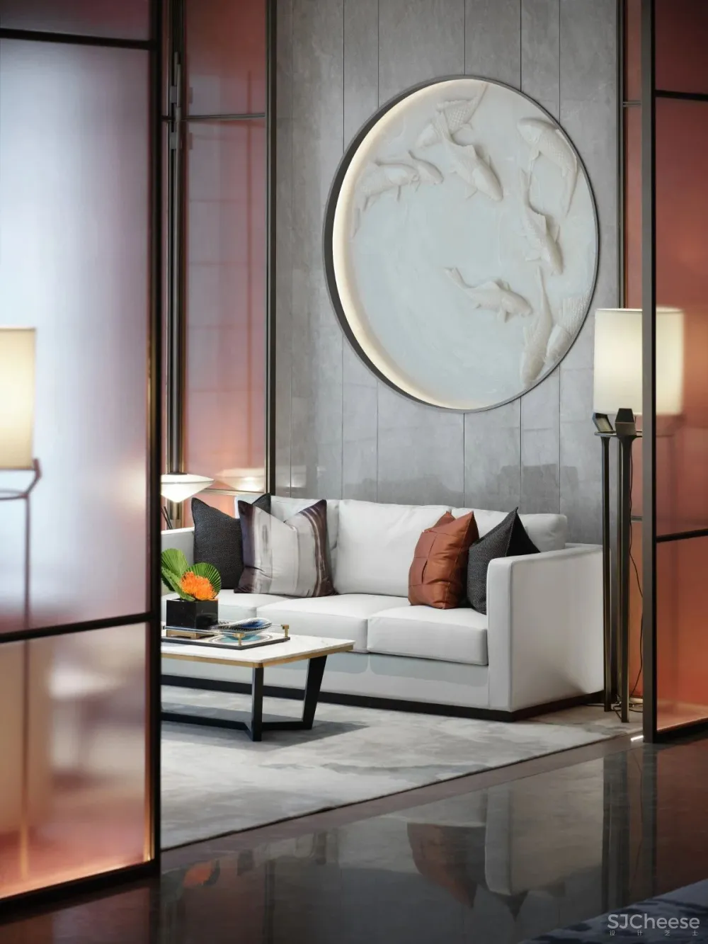 福建平潭滨海鼎新崇文府售楼 处李益中