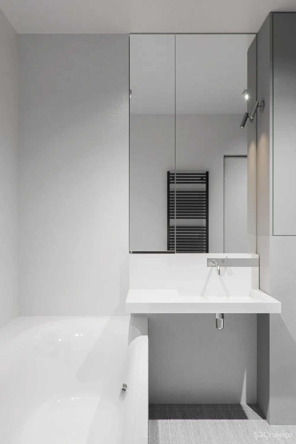 68㎡ 高级灰设计，灯光这样搭配才有格调