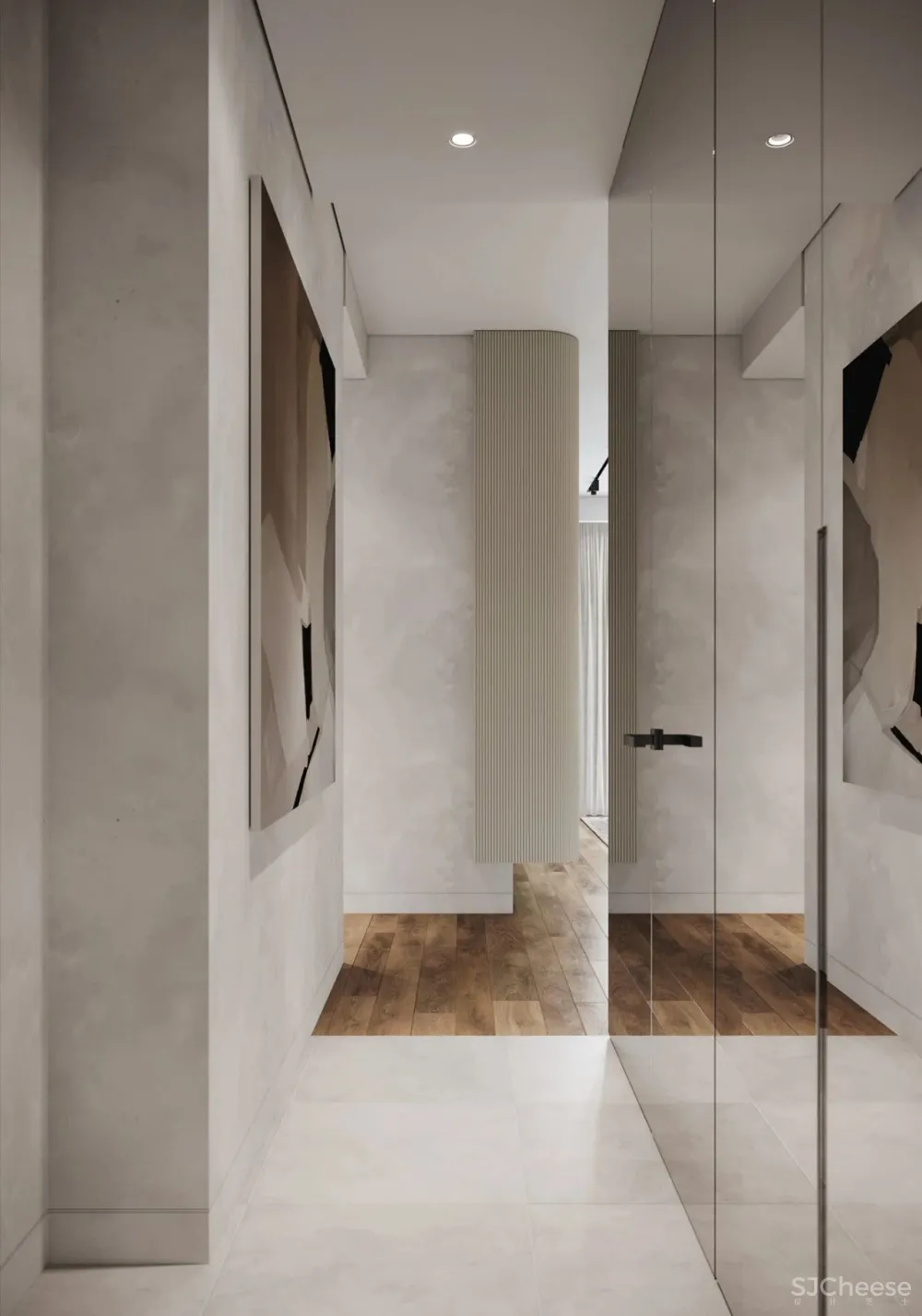 88㎡现代素雅,简单的,更有范!