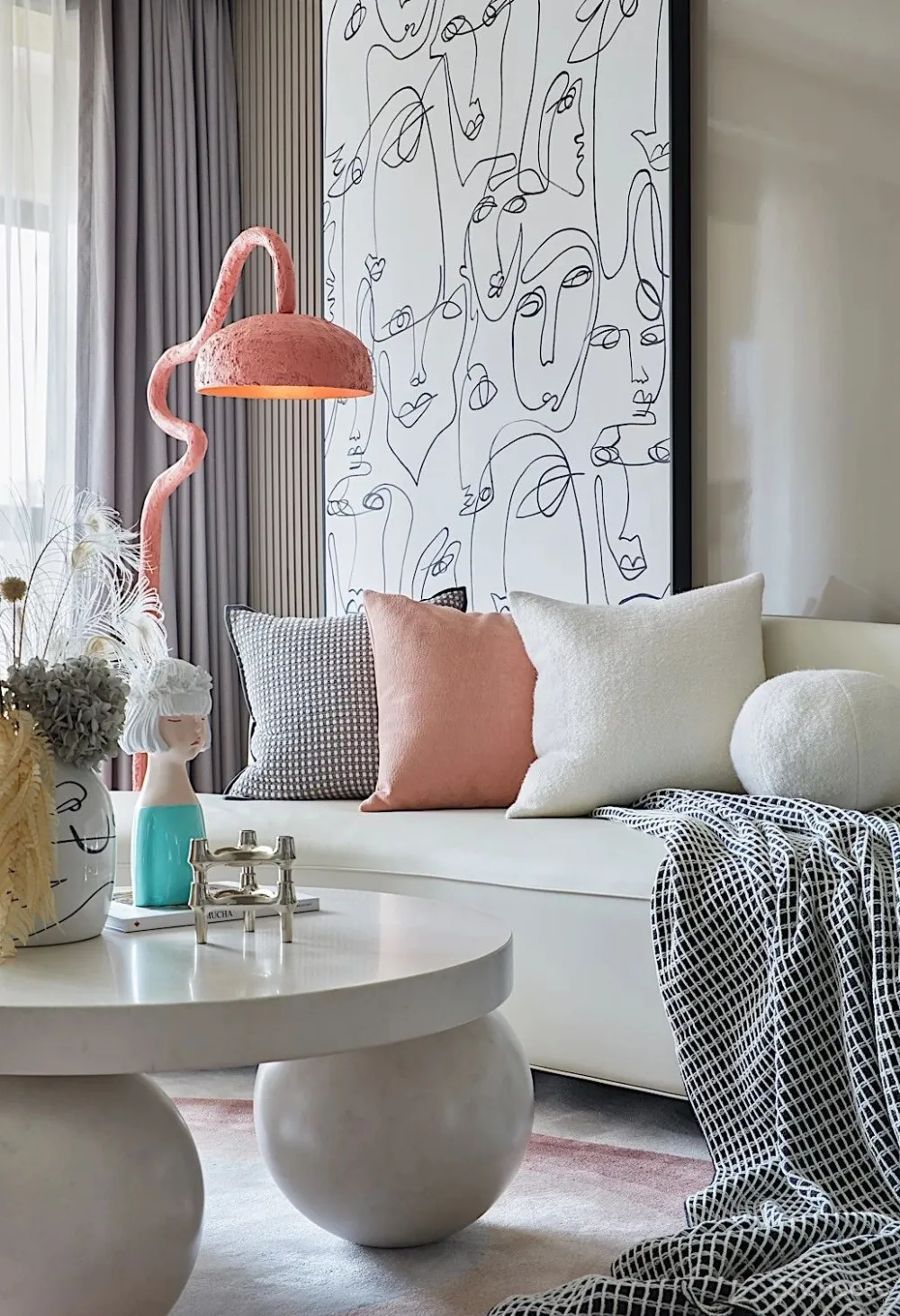 雅趣与轻奢之栖 , 108㎡华侨城滁州欢乐明湖•源庭样板间 飞视设计