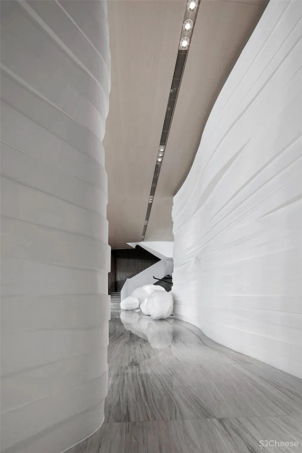 和谐韵律演绎售楼空间刚性之美 |EH DESIGN 易和