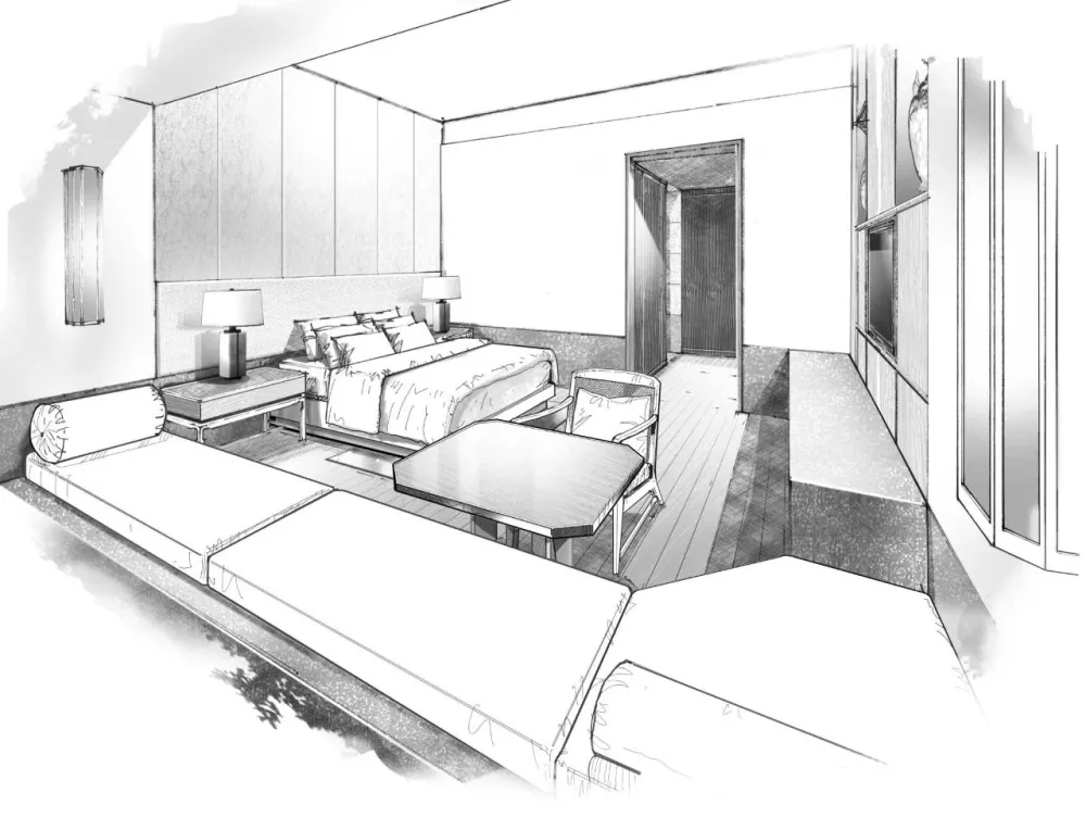 设计巨匠JAYA遗作 9月8日开业的厦门「安达仕」酒店 效果图和落地实景对比照片