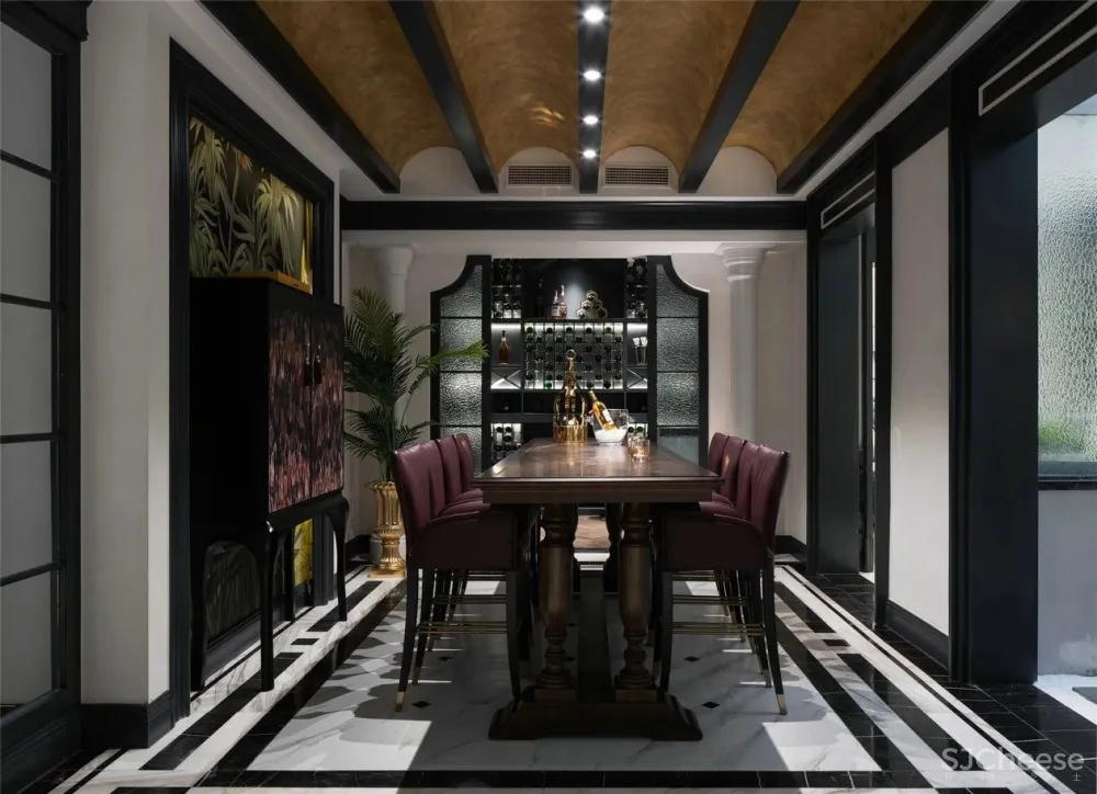 288㎡混搭风轻奢住宅 品辰设计