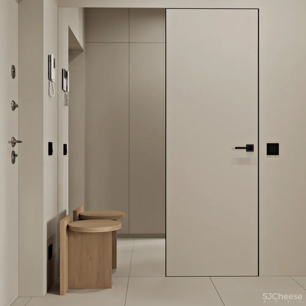 50㎡ 去掉阳台隔断墙，室内空间更显大！