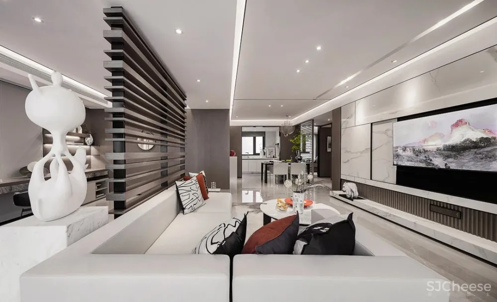 AOD设计·新作 现代轻奢样板间,要的就是这个范儿