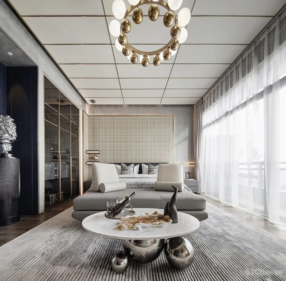 奢华别墅样板间，注入现代生活的美感！