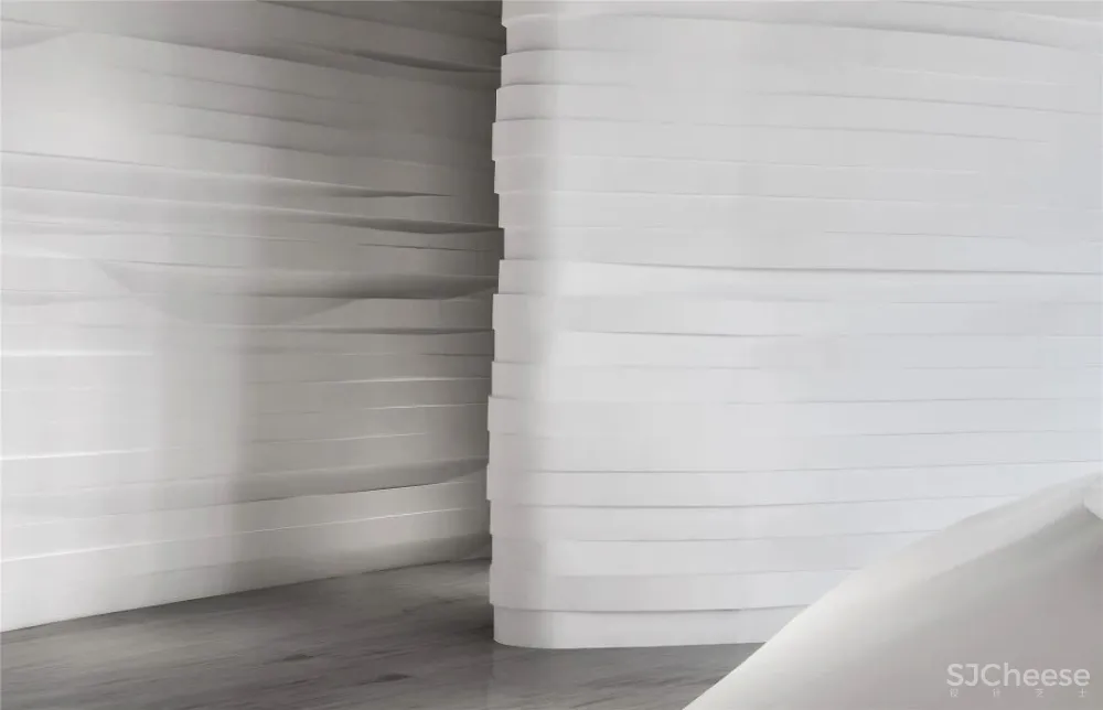 和谐韵律演绎售楼空间刚性之美 |EH DESIGN 易和