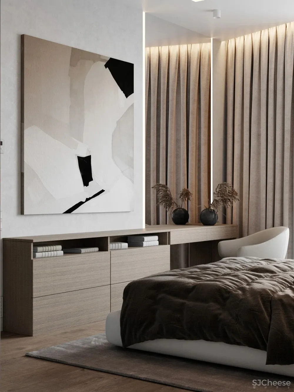 120㎡现代简约,精致格调!