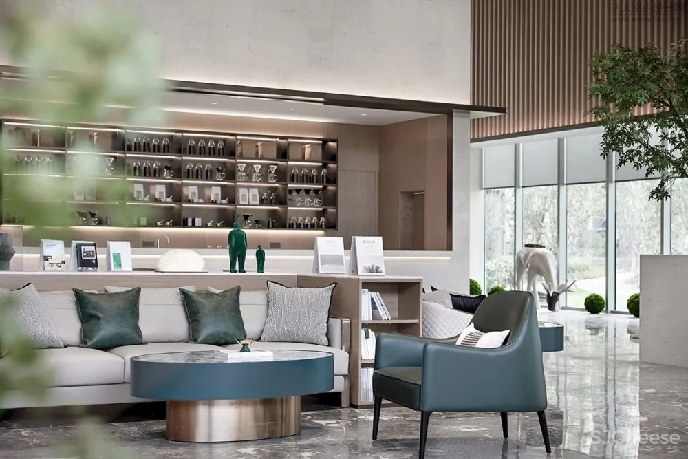 绍兴柯桥壹品生活馆售楼处 样板房 丨大器空间设计