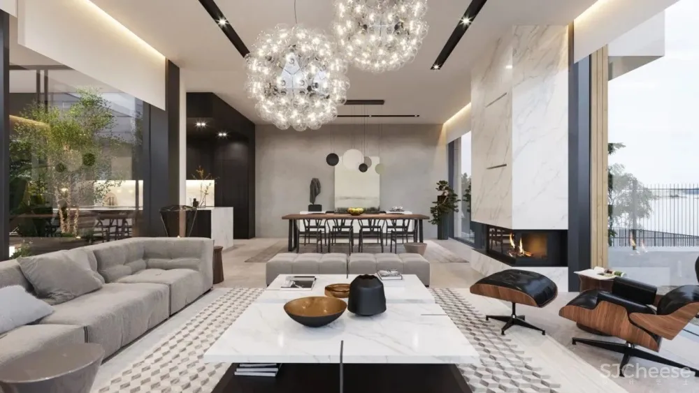 300㎡私人住宅,简约大气!