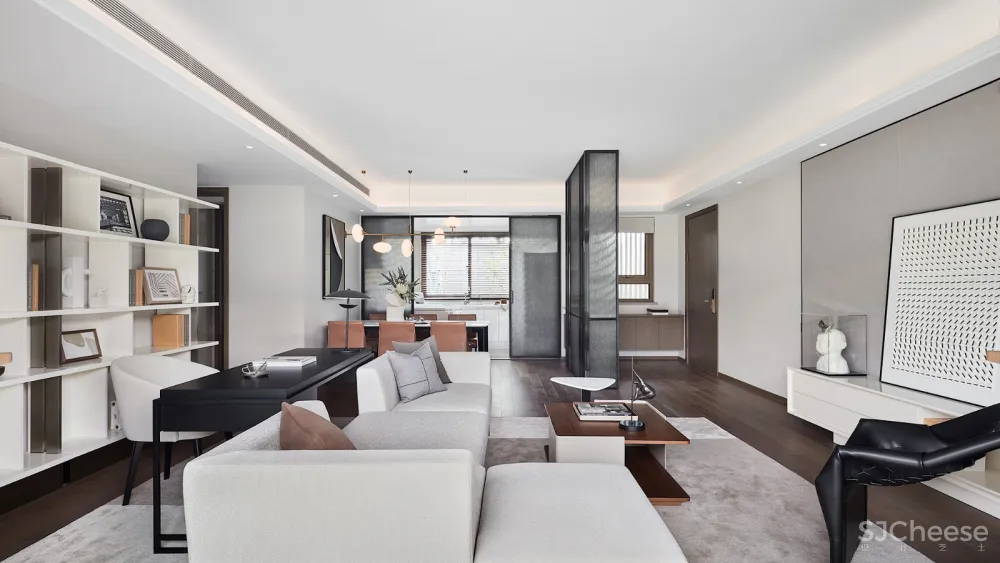 壹舍方磊新作 | 先锋时代的多重探索 再造都市新人居范本 ——盐城仁恒•滨河世纪样板间