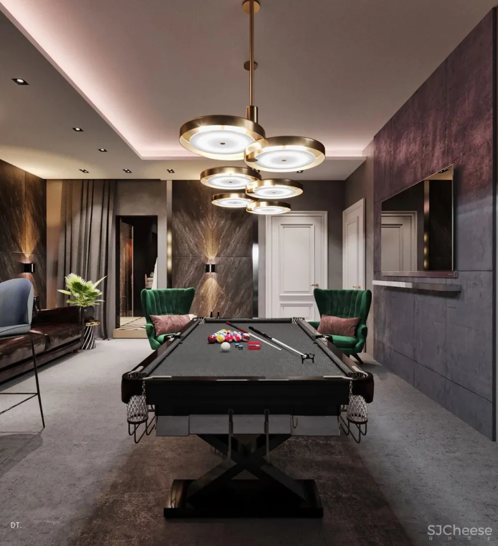 轻奢之美 丨一个空间,两个方案