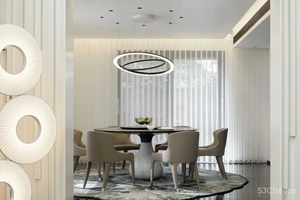 郑州360m²私宅别墅,大大落地窗精致有情调!